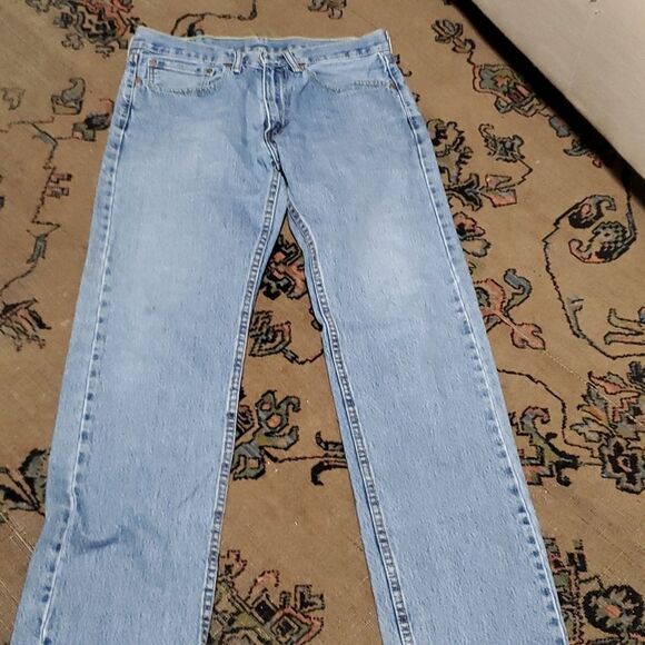 505 REGULAR FIT STRAIGHT LEG JEANS 34/36 - Picture 6 of 11